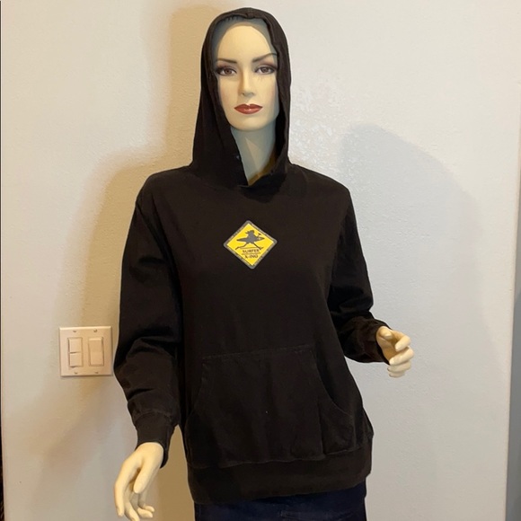 Surf N Sea Women’s Black Pullover Hoodie Size XS - Picture 2 of 9